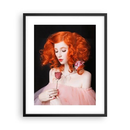Poster în ramă neagră - În stil baroc - 40x50 cm