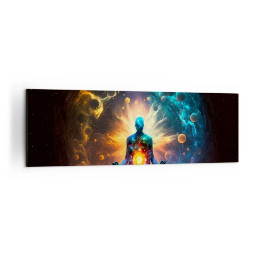 Tablou pe pânză - Liniște cosmică - 160x50 cm