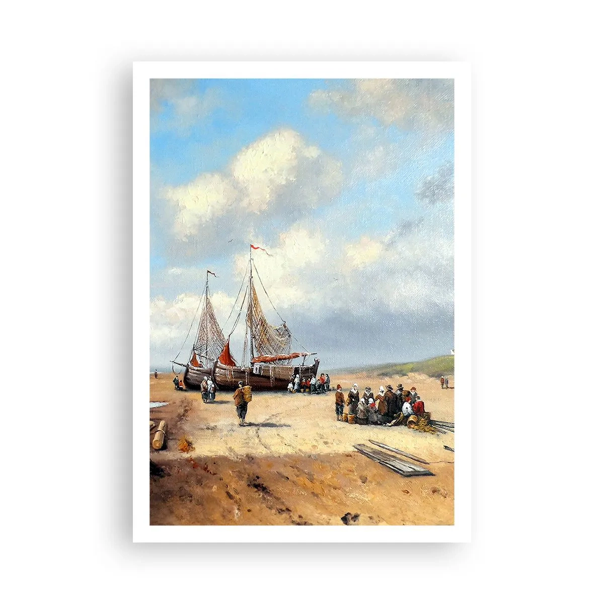 Poster - Pescuit de succes - 70x100 cm