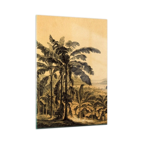 Tablou pe sticlă - În stil colonial - 50x70 cm