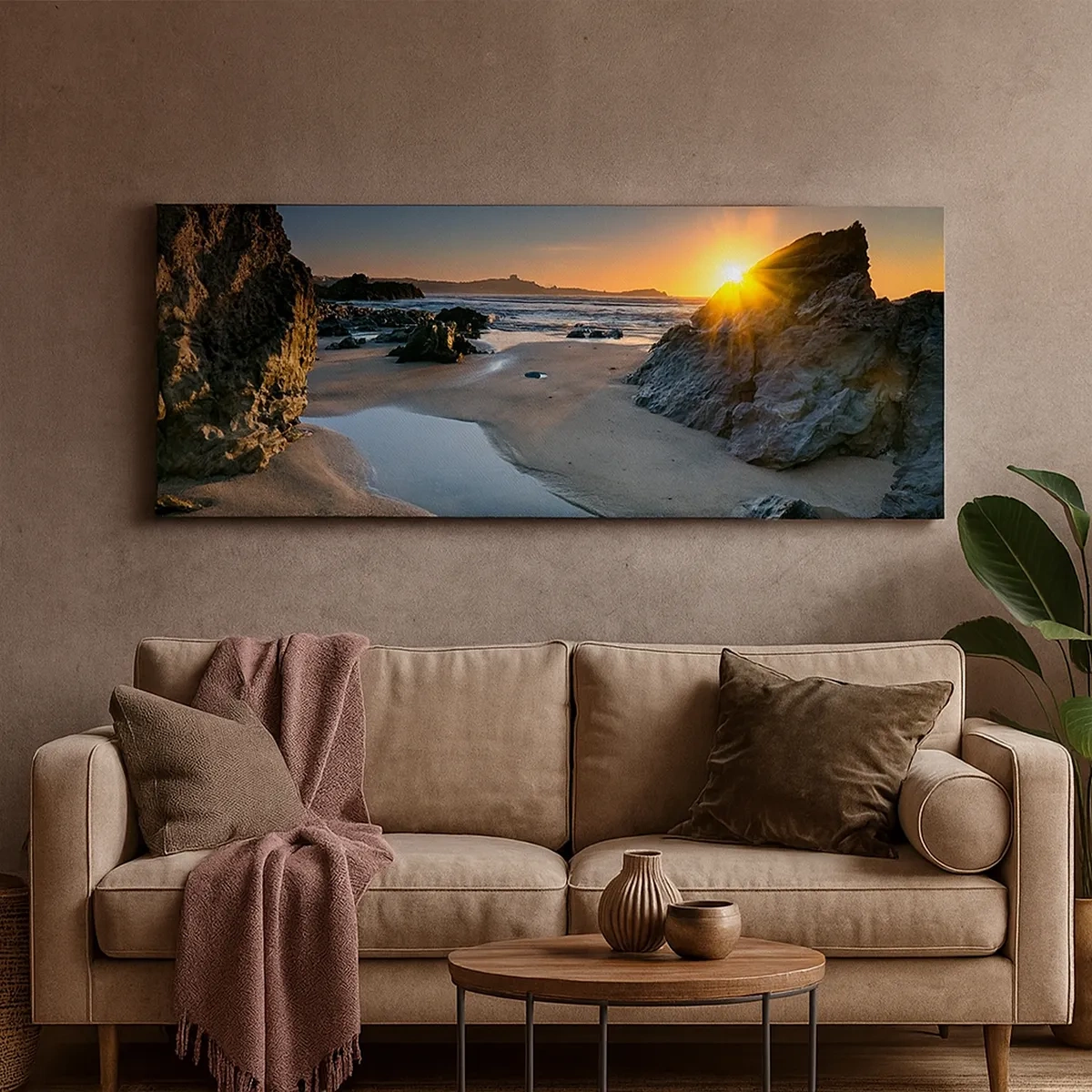 Tablou pe pânză - Neatinse de mâna omului - 30x30 cm