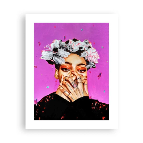 Poster - Un pic nebună - 40x50 cm