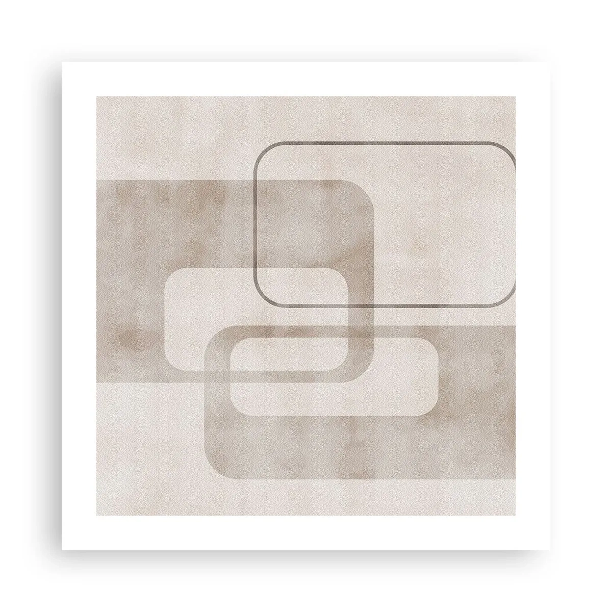 Poster - Fuga geometrică - 50x50 cm