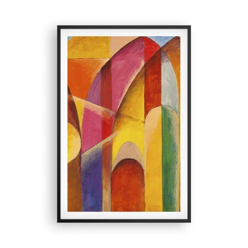 Poster în ramă neagră - Catedrala Soarelui - 61x91 cm