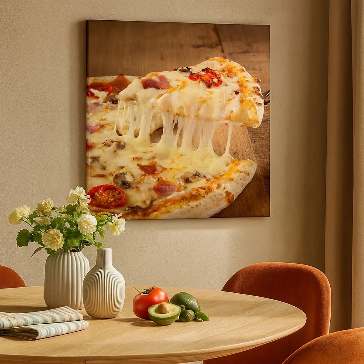 Tablou pe pânză - O capodoperă a artei italiene - 30x30 cm