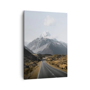Tablou pe pânză - Drumul spre inima munților - 50x70 cm