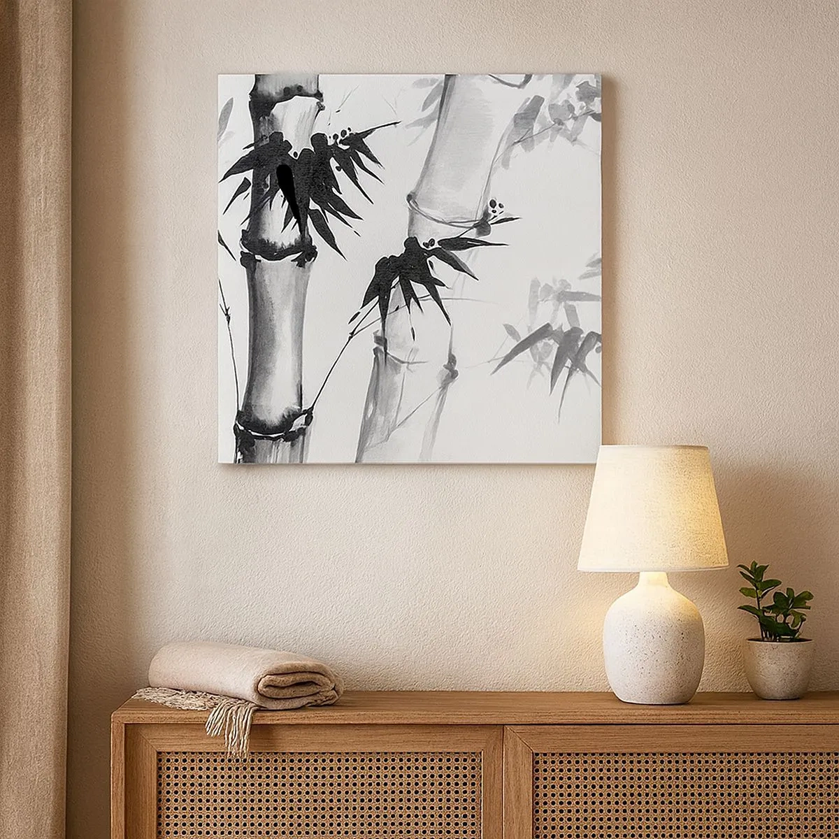 Tablou pe pânză - Primul-plan al Orientului - 30x30 cm