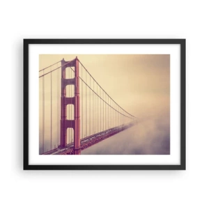 Poster în ramă neagră - Între cer și pământ - 50x40 cm