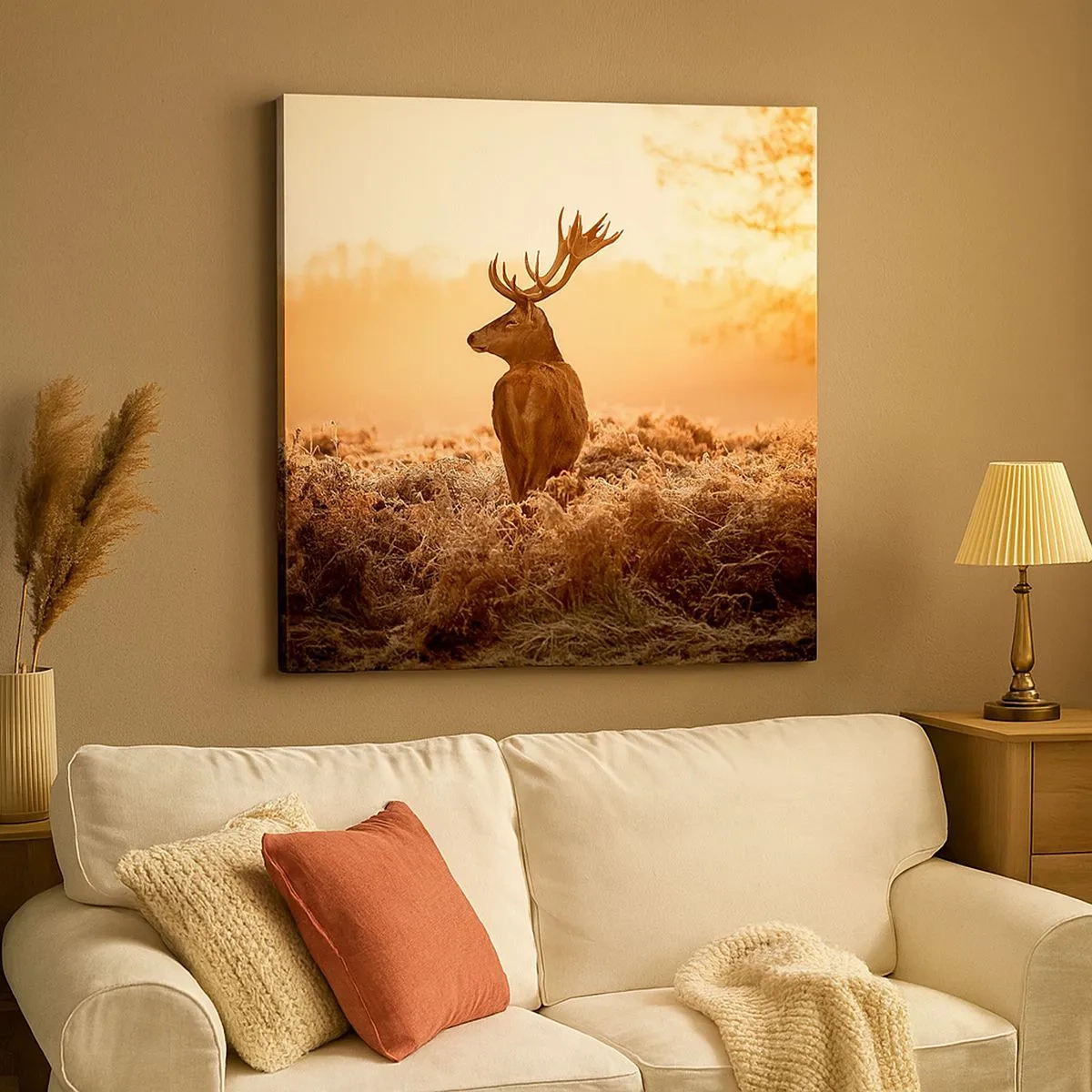 Tablou pe pânză - Stăpânul conacului - 30x30 cm