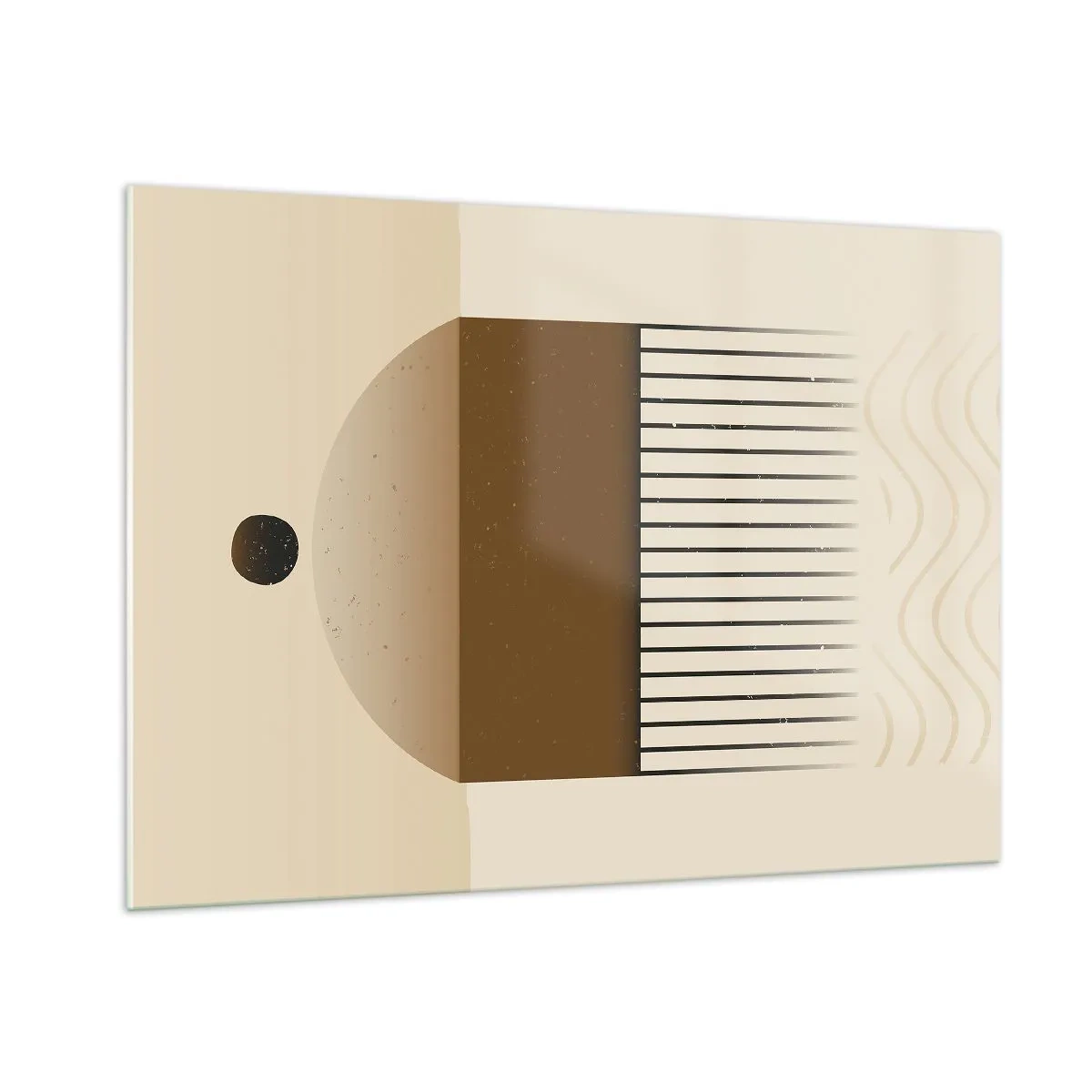 Tablou pe sticlă - Stări diferite - 100x70 cm