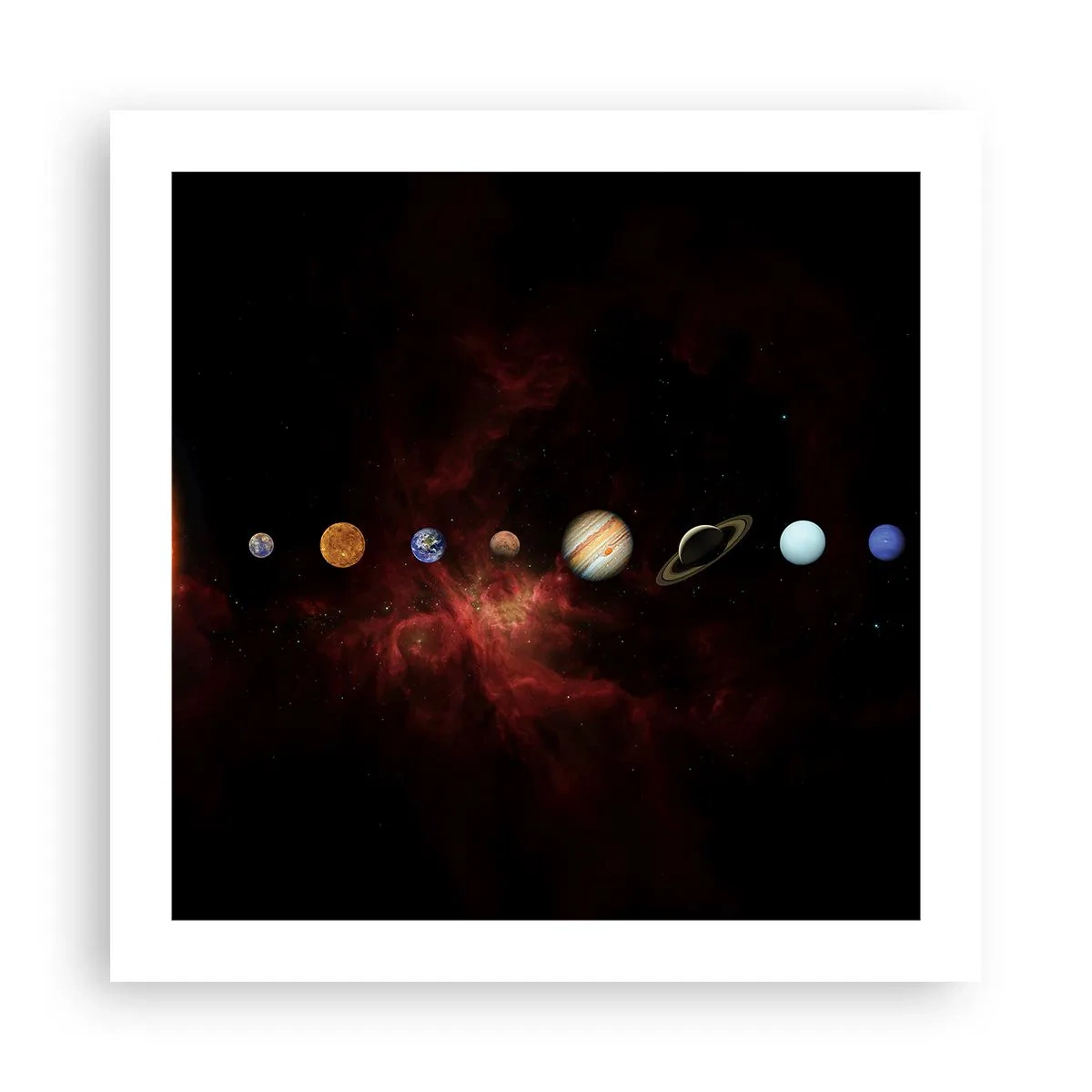 Poster - Cartierul nostru - 50x50 cm