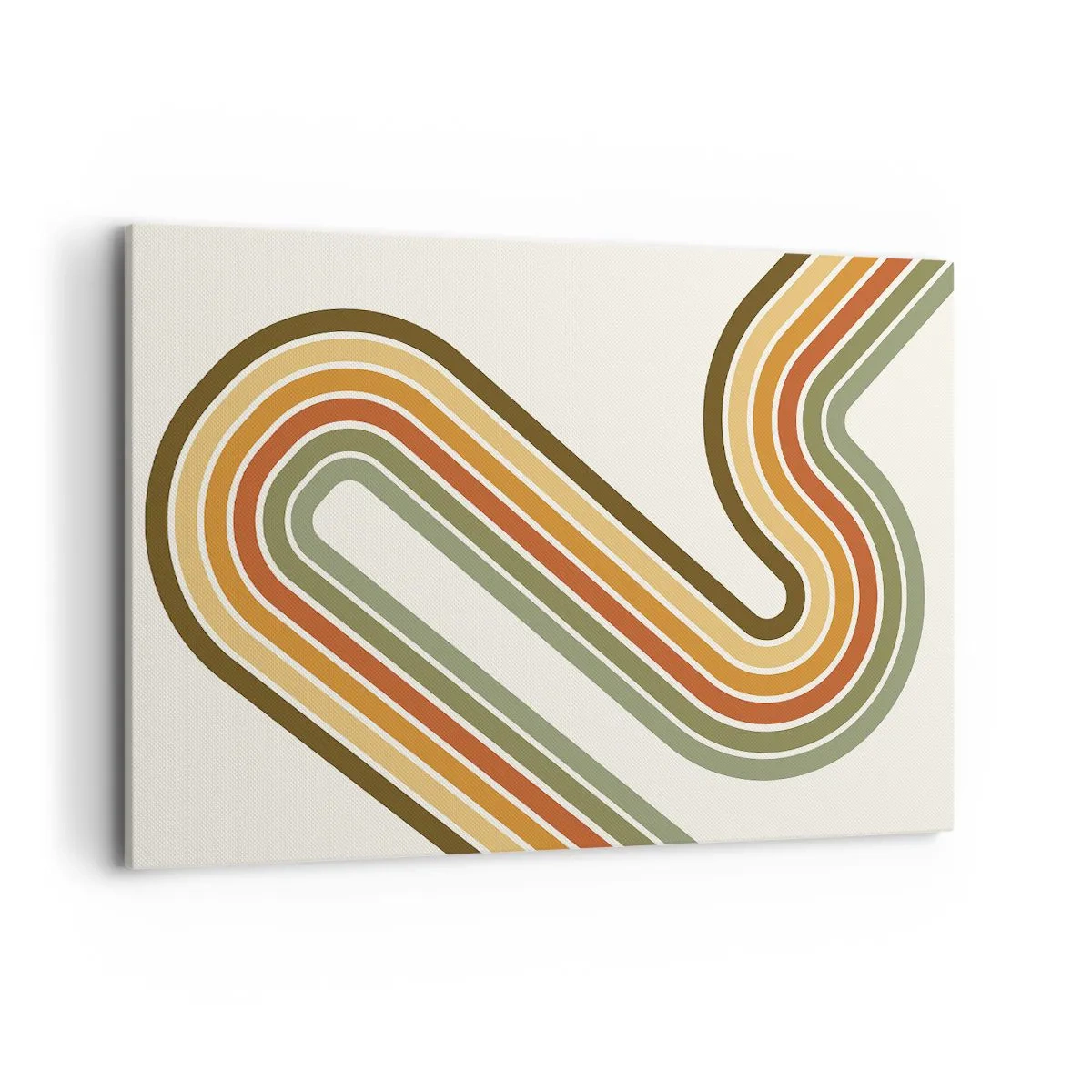 Tablou pe pânză - Cu zigzag până la destinație - 120x80 cm