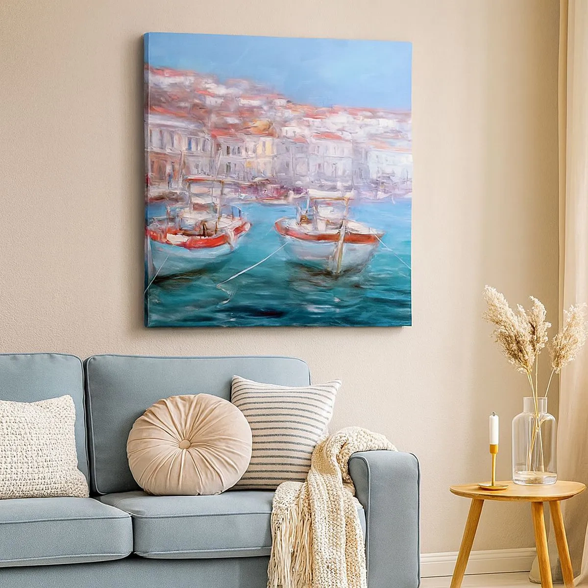 Tablou pe pânză - Golful italian - 30x30 cm