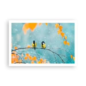 Poster - Bârfele păsărilor - 91x61 cm