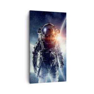 Tablou pe pânză - Aventură spațială - 45x80 cm
