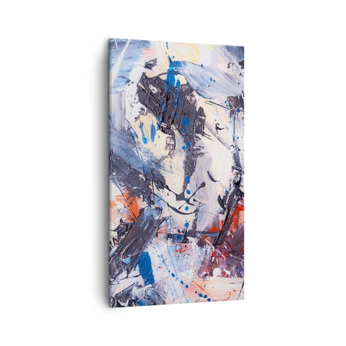 Tablou pe pânză - Dansul nebun al abstracției - 45x80 cm
