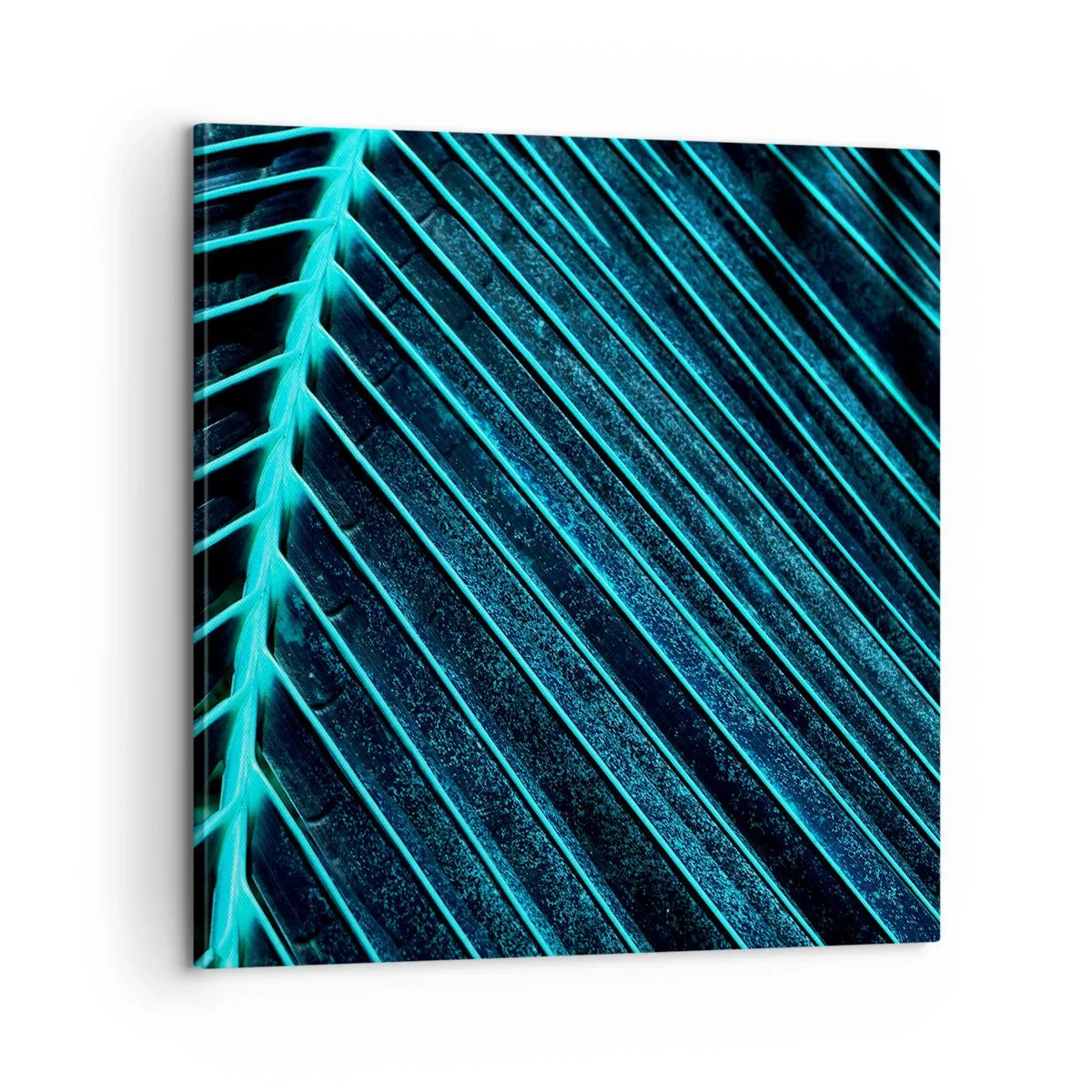 Tablou pe pânză - Textura verdelui - 60x60 cm