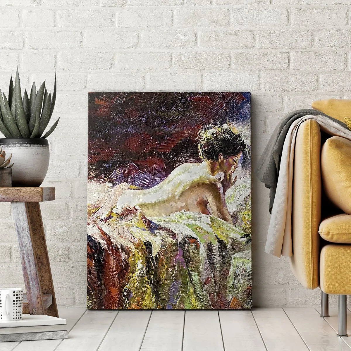 Tablou pe pânză - Venus în gând - 45x80 cm