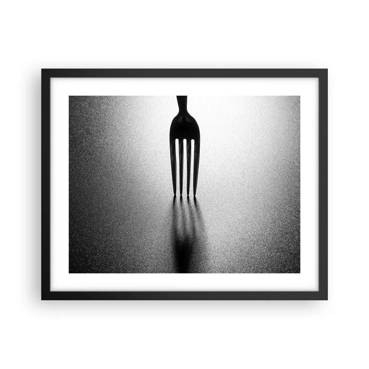 Poster în ramă neagră - Lumină și umbră - 50x40 cm