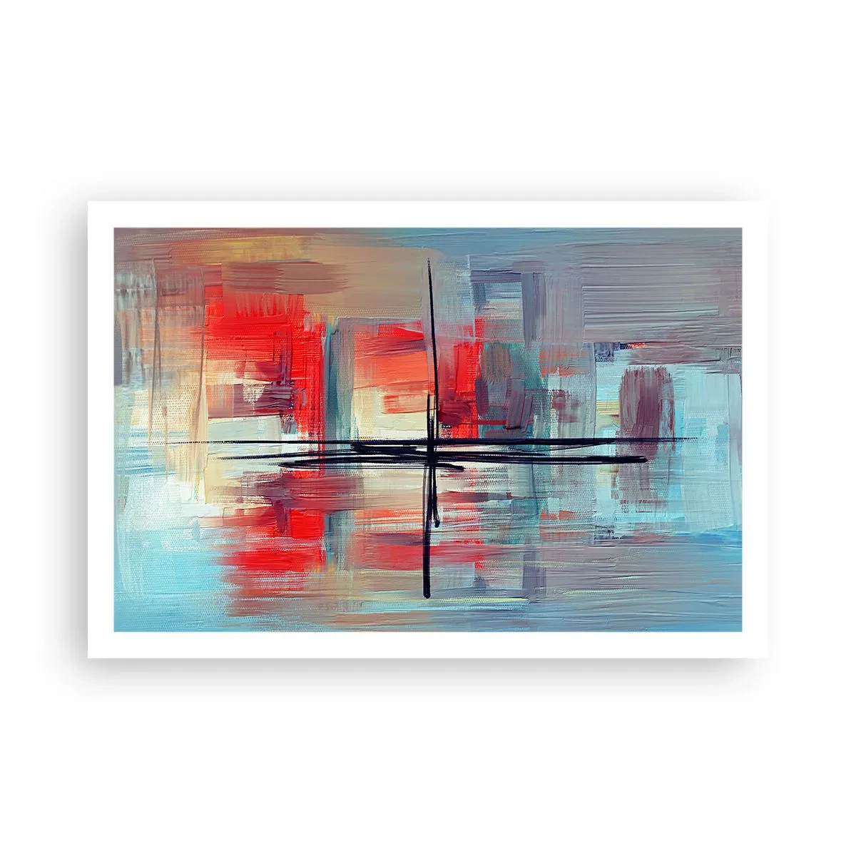 Poster - Peisaj dintr-o dimensiune necunoscută - 91x61 cm