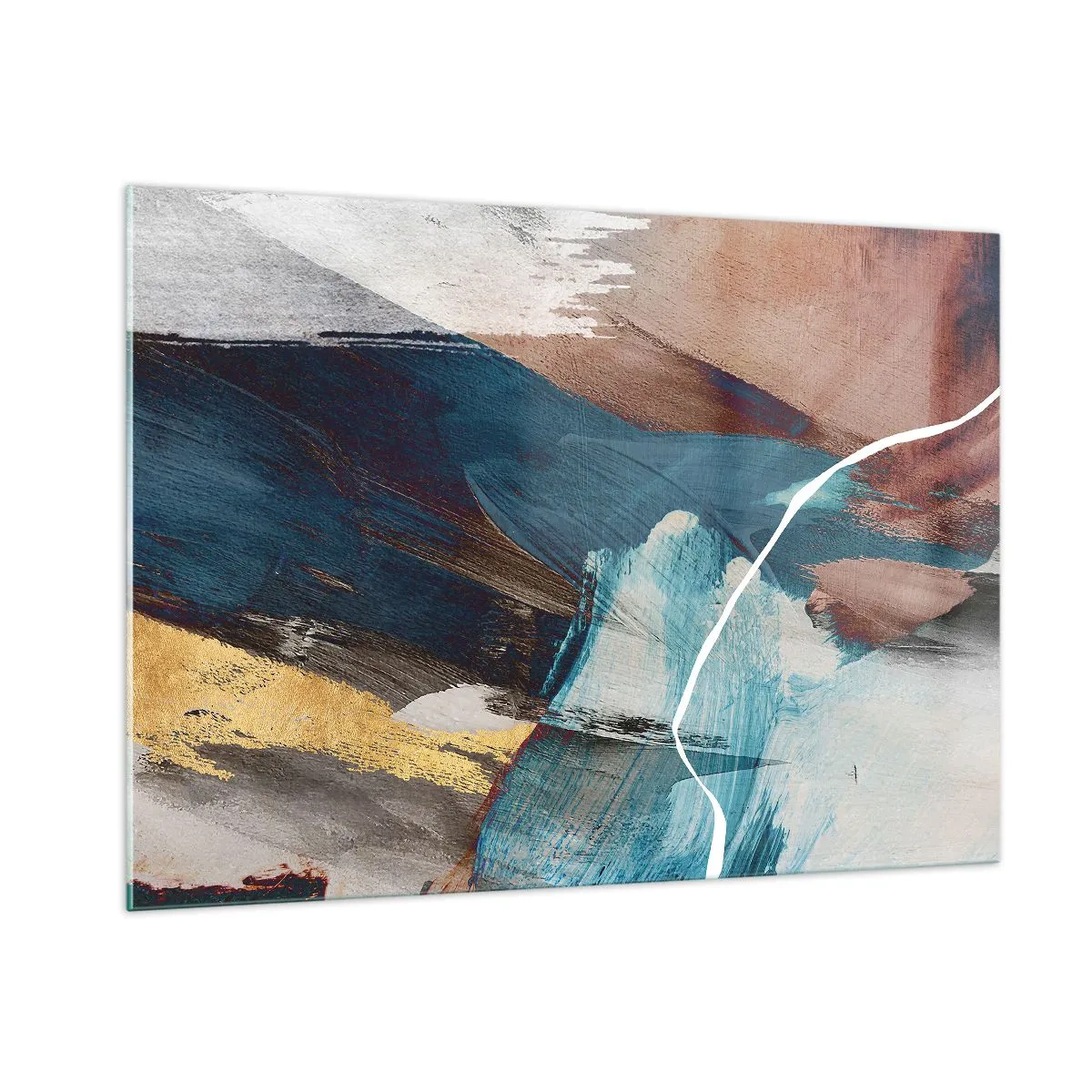 Tablou pe sticlă - Cu fler și energie - 100x70 cm