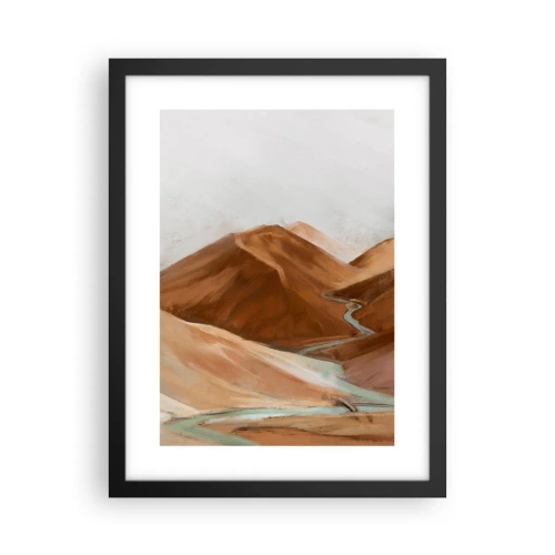 Poster în ramă neagră - La sursă - 30x40 cm