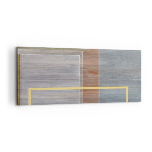 Tablou pe pânză - Drept și liniștit - 100x40 cm