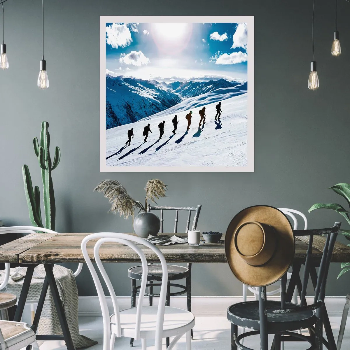 Poster - Echipa câștigătoare - 50x50 cm