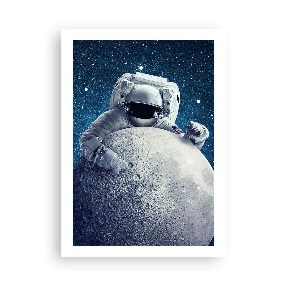 Poster - Glumeț spațial - 50x70 cm