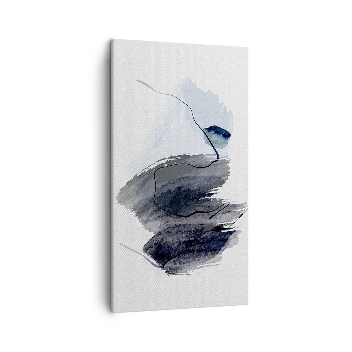Tablou pe pânză - Intensitate și mișcare - 45x80 cm