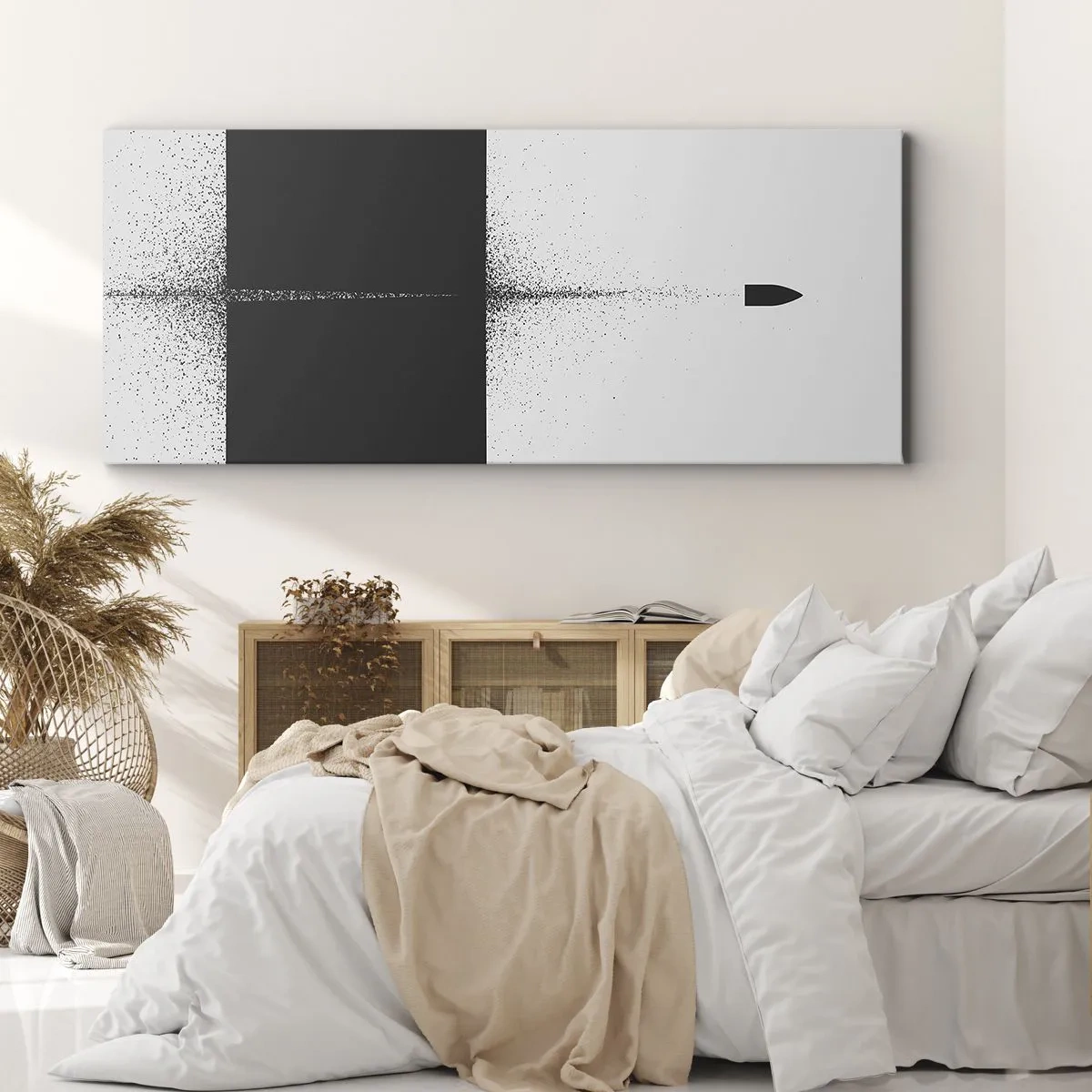 Tablou pe pânză - Direct la țintă - 100x40 cm