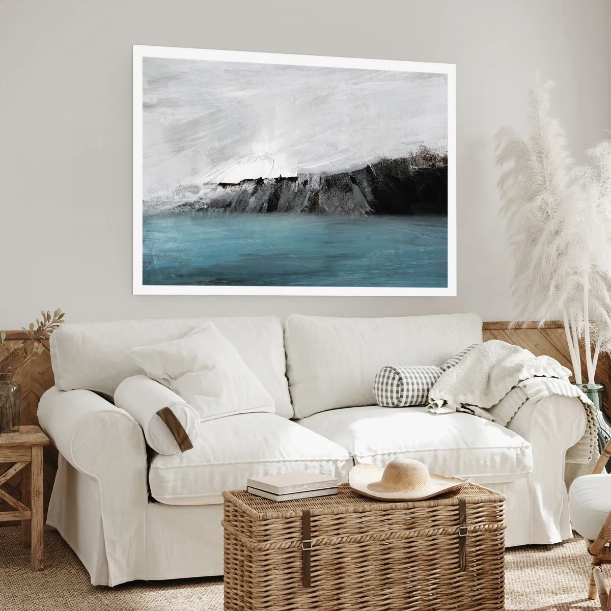 Poster - Apă - pământ: lupta elementelor - 100x70 cm