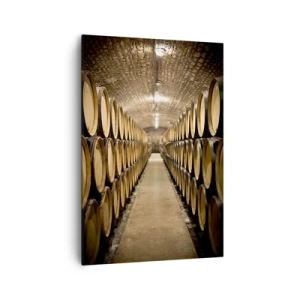 Tablou pe pânză - În pivniță de vin - 70x100 cm