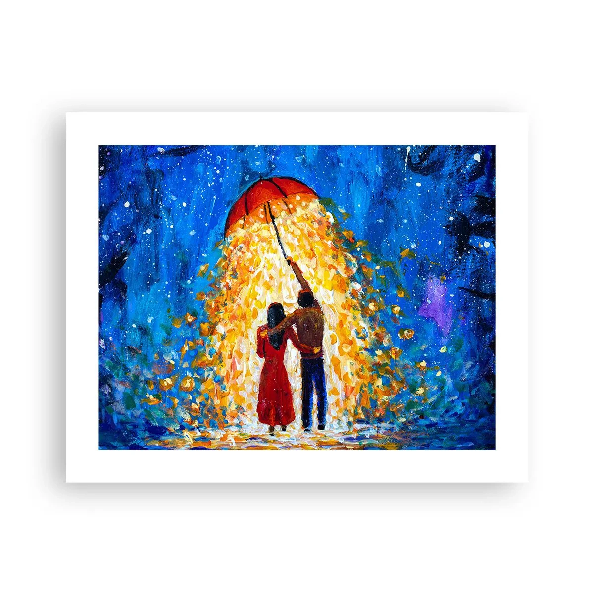 Poster - Magia unei seri ploioase? - 50x40 cm