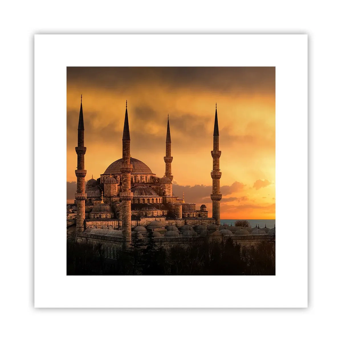 Poster - Dumnezeu este mare - 30x30 cm
