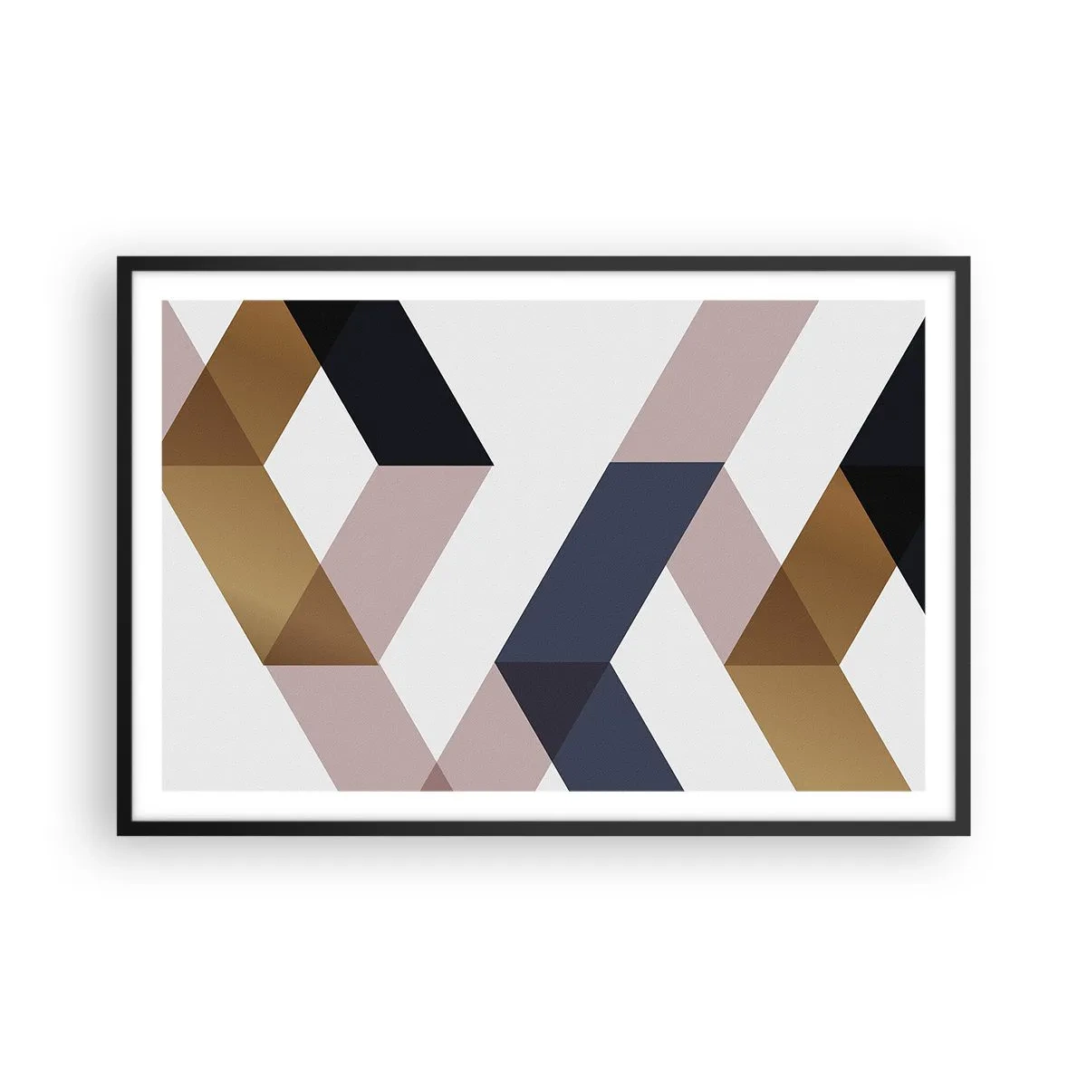 Poster în ramă neagră - Planuri și unghiuri - 91x61 cm