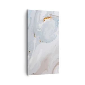 Tablou pe pânză - Albul ridicat - 65x120 cm