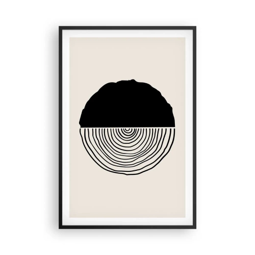Poster în ramă neagră - Jumi-juma - 61x91 cm