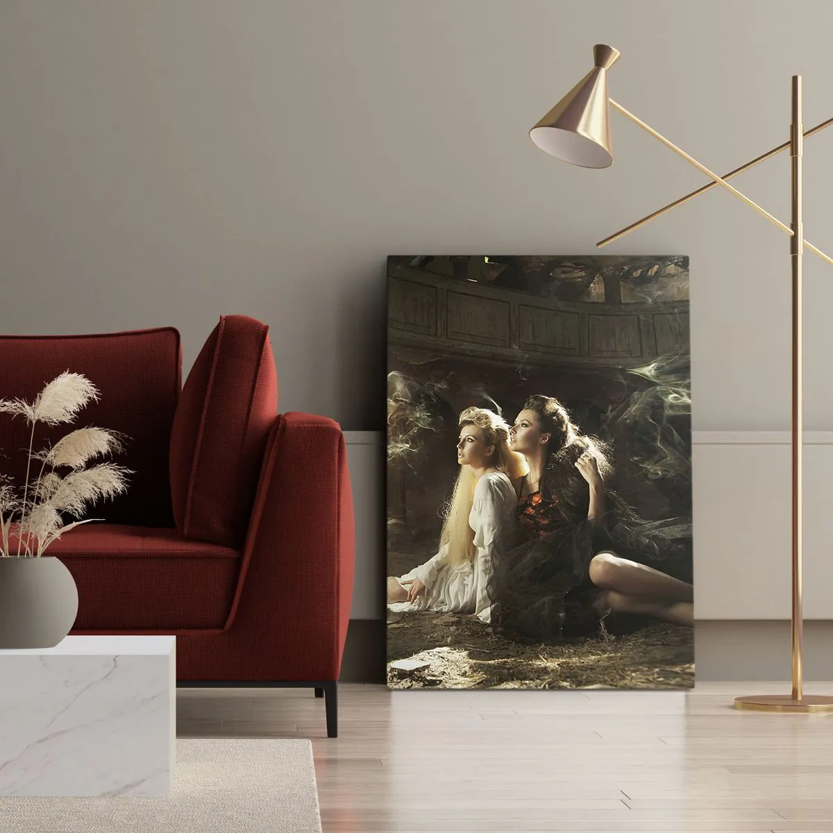 Tablou pe pânză - Și poezia s-a născut - 65x120 cm