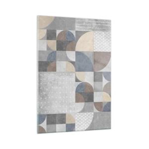 Tablou pe sticlă - Fantezie ceramică - 50x70 cm