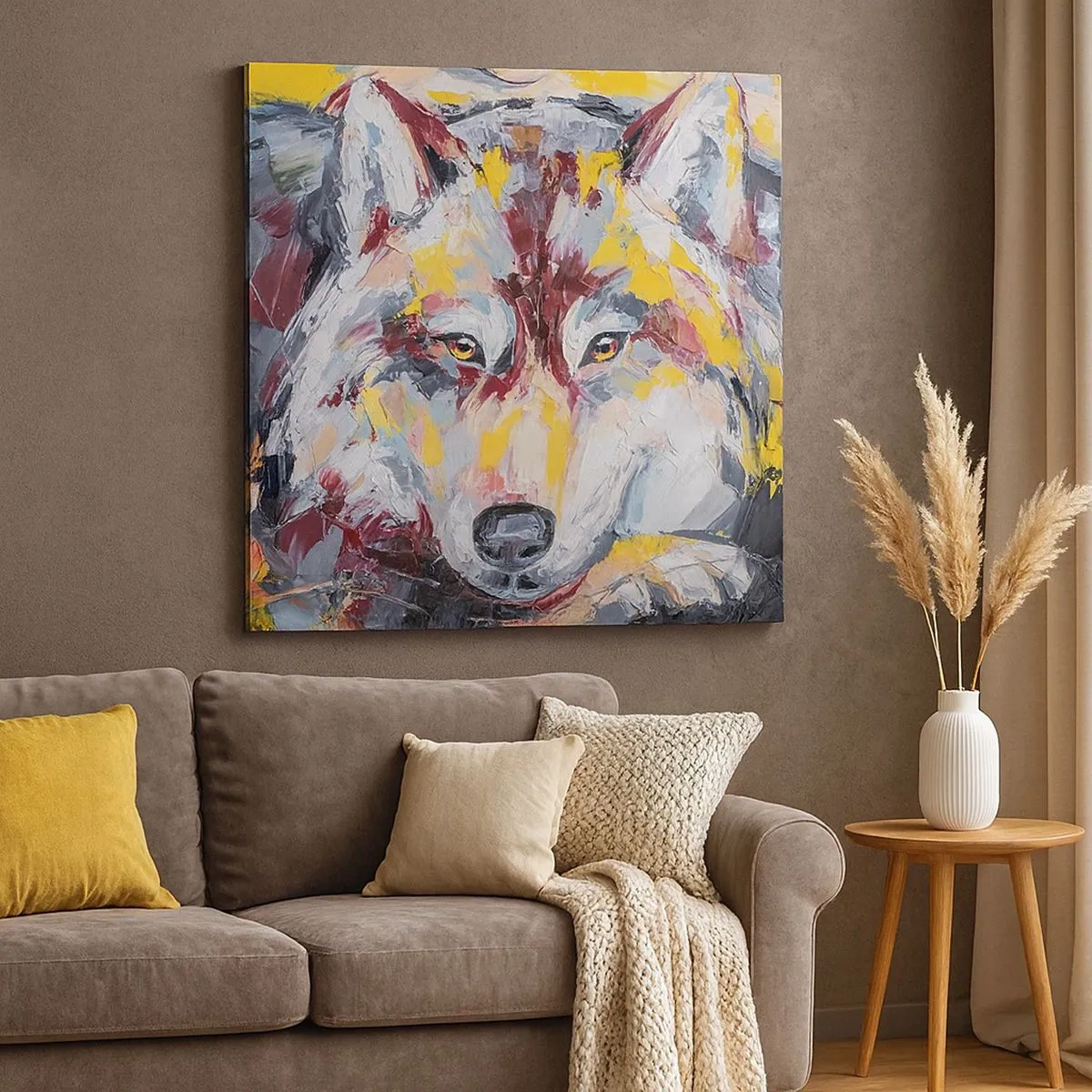 Tablou pe pânză - Pace pentru cel drag - 30x30 cm