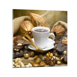 Tablou pe sticlă - Pentru amatorii de senzații tari - 30x30 cm
