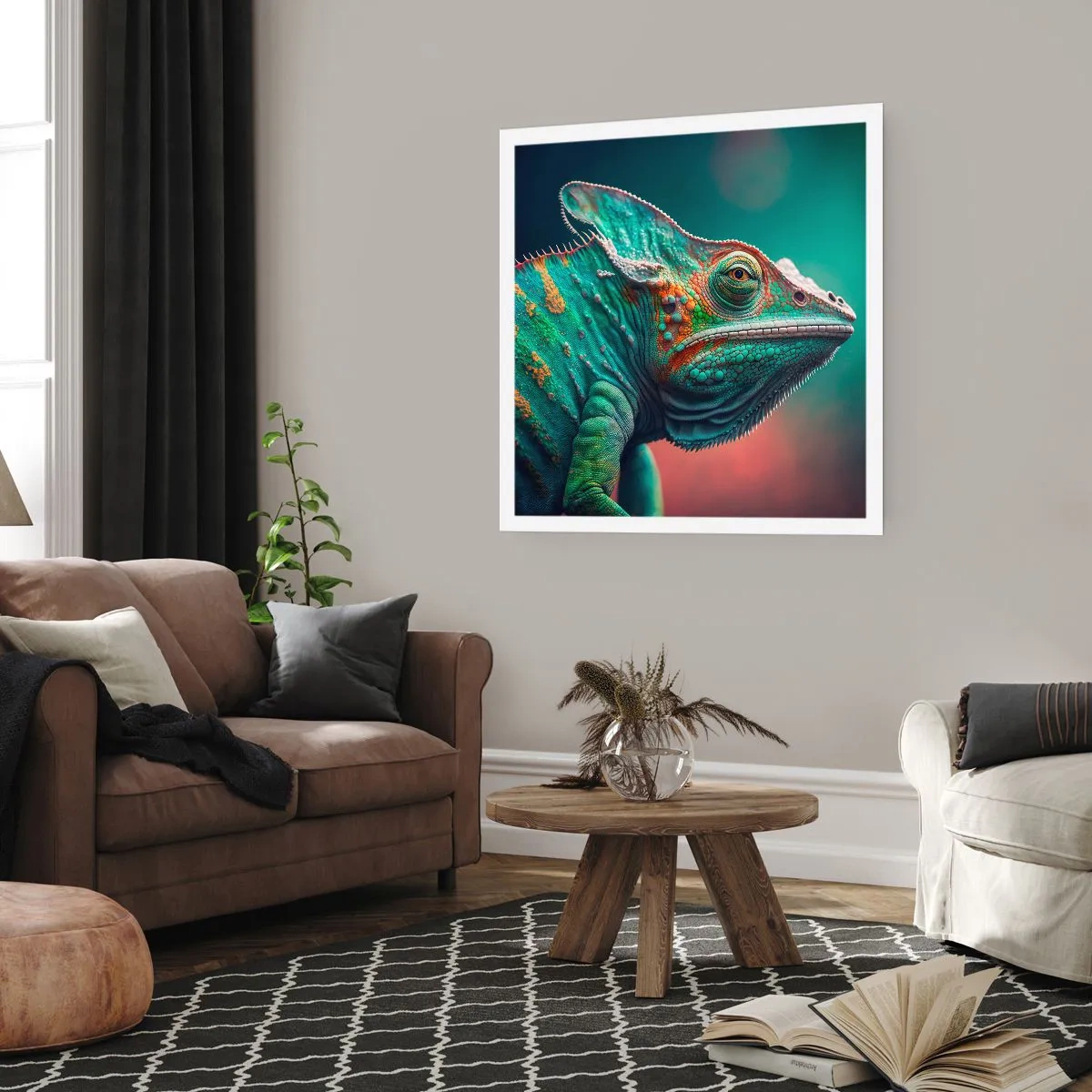 Poster - Mă poți vedea? Nu e bine... - 40x40 cm