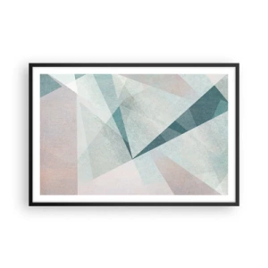 Poster în ramă neagră - Calm și totuși dinamic - 91x61 cm