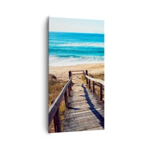 Tablou pe pânză - Aleargă! - 65x120 cm