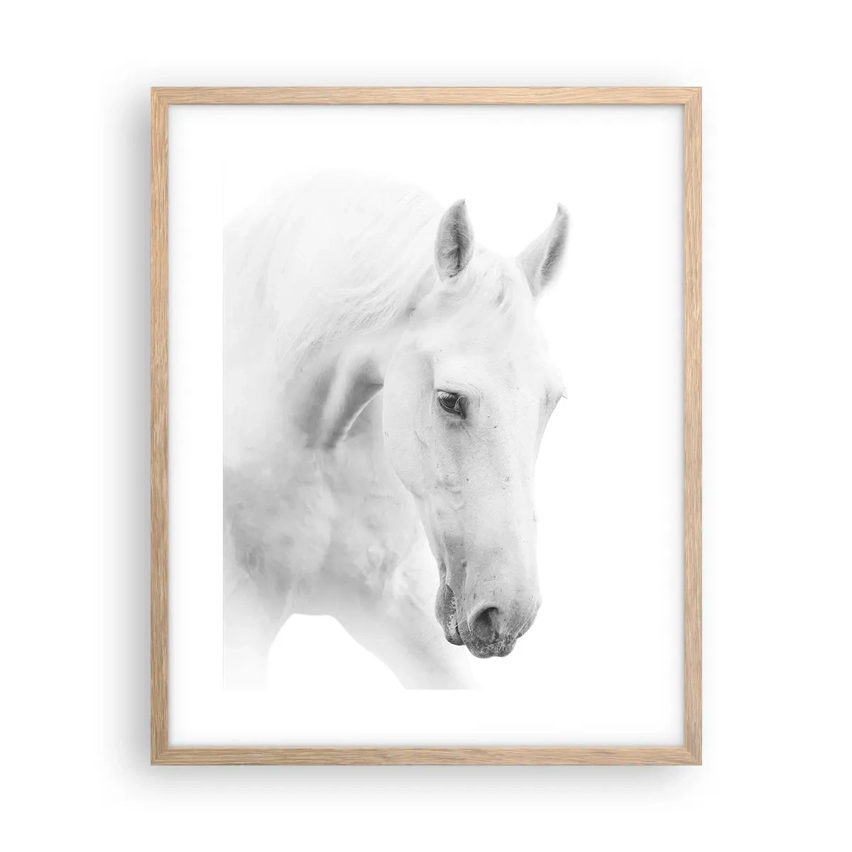 Poster în ramă de stejar deschis - Este aceasta o prietenie...? - 40x50 cm
