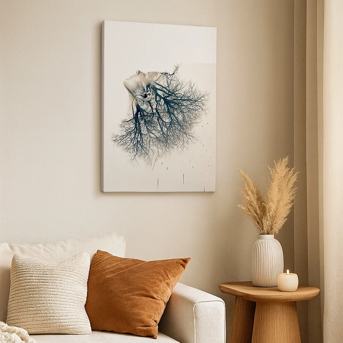 Tablou pe pânză - Ascultând șoapta copacului - 50x70 cm