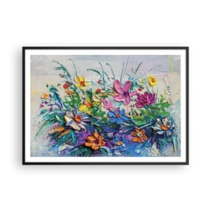 Poster în ramă neagră - Nu este deloc o natură moartă - 100x70 cm