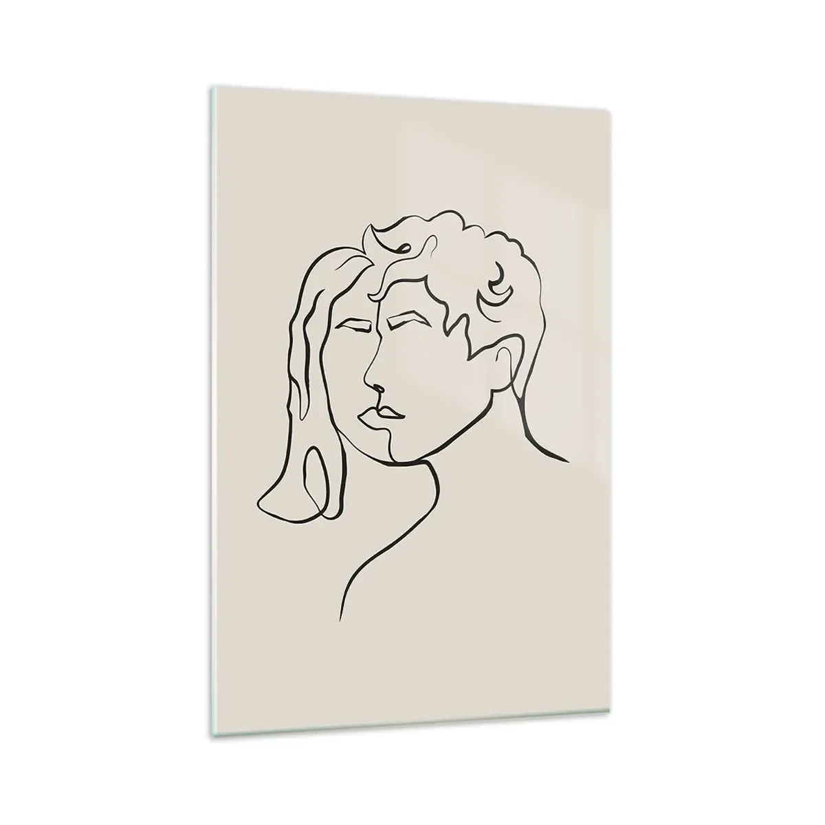 Tablou pe sticlă - Și unitatea s-a făcut - 80x120 cm