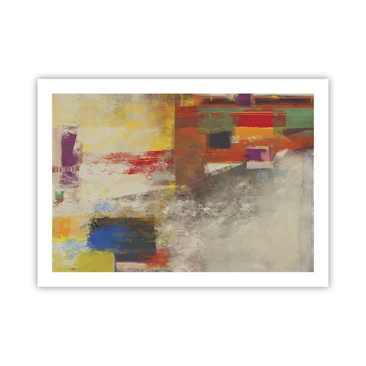 Poster - Geometria culorilor - 70x50 cm